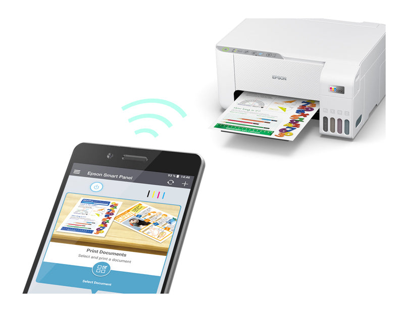 Epson EcoTank ET-2810 A4 Colour 10ppm Wireless Scan Copy 100 Sheet MFP - Factory 2nd