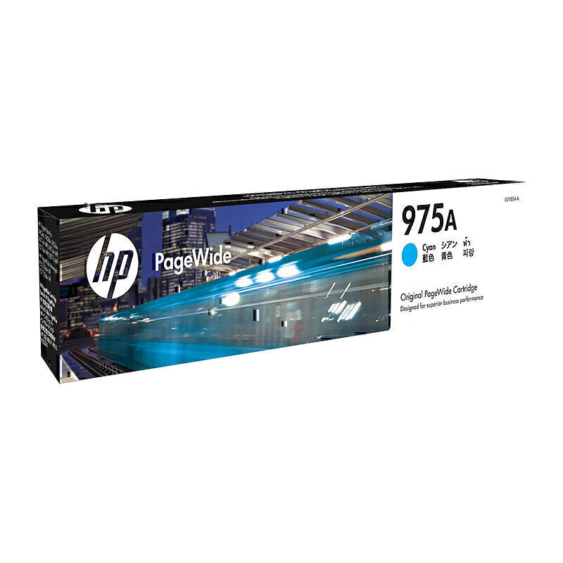 HP #975A Cyan Ink L0R88AA