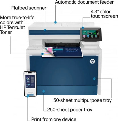 HP Color LaserJet Pro MFP 4301fdw Printer