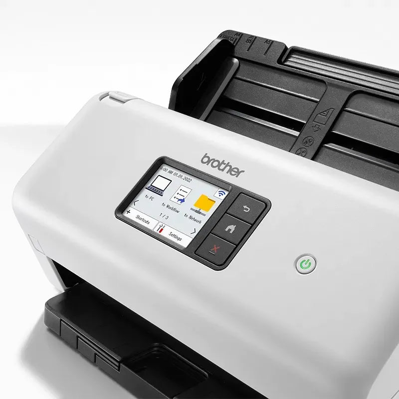 Brother ADS-3350W Desktop Wired & Wireless Network Document Scanner