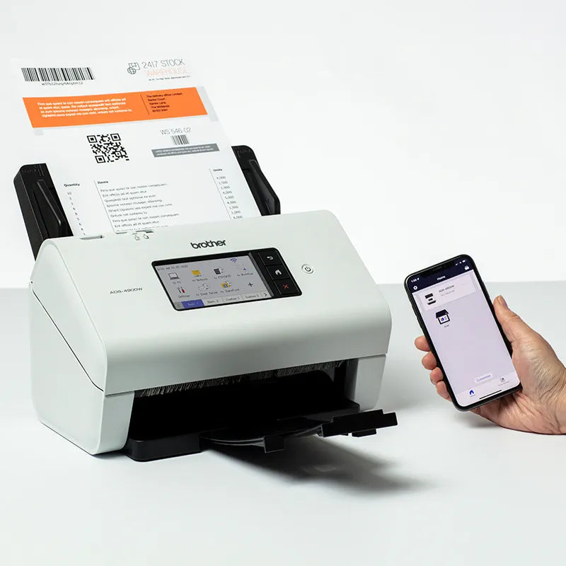 Brother ADS-4900W Professional Desktop Document Scanner