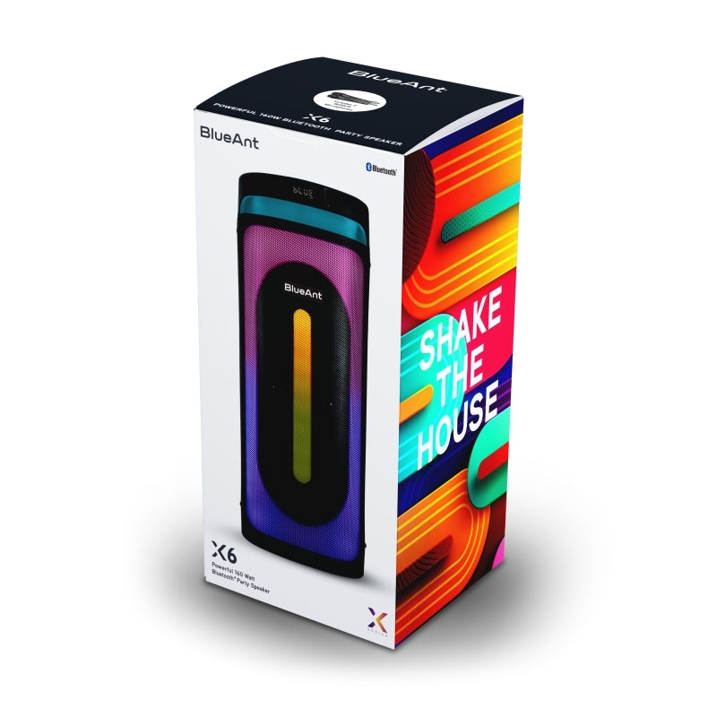 Blueant X6 Party Speaker Black