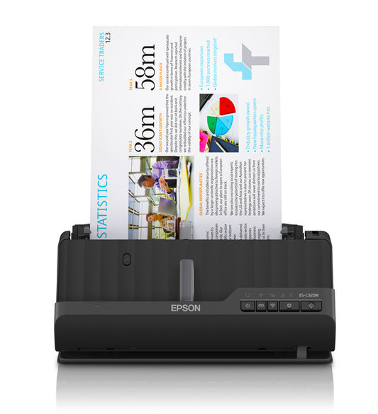 Epson WorkForce ES-C320W Compact WIFI Scanner