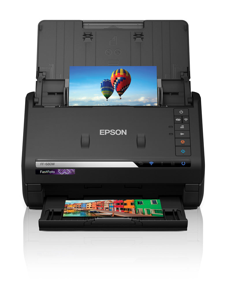 EPSON FastFoto FF-680W Scanner Wireless High-speed Photo Scanning System