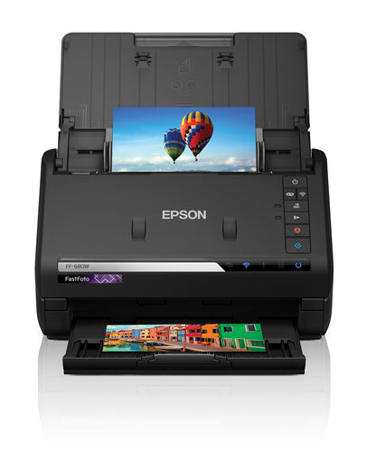 EPSON FastFoto FF-680W Scanner Wireless High-speed Photo Scanning System