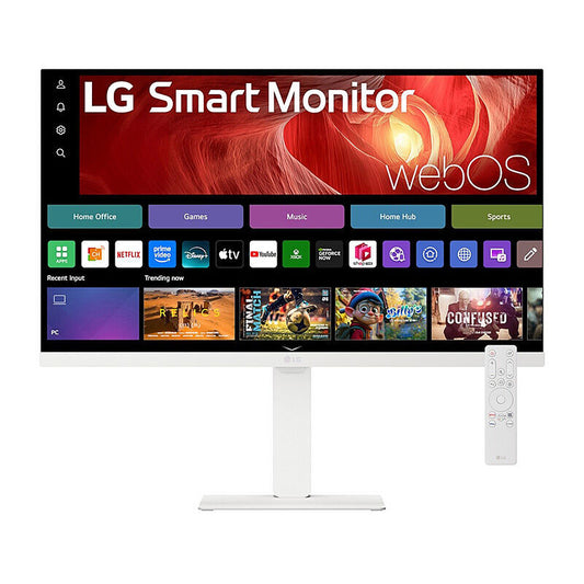 LG 27” 4K UHD IPS Smart Monitor with webOS