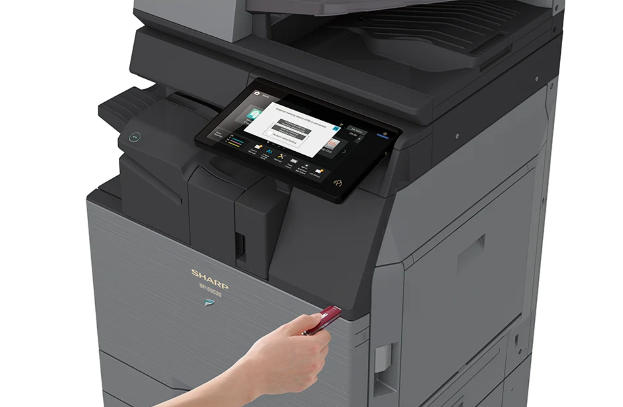 SHARP BP-55C26 26PPM A3 Colour Essentials MFD with DSPF