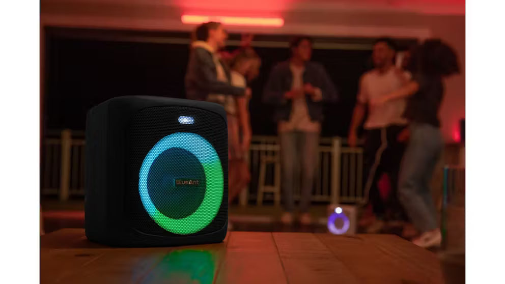 BlueAnt X4 Portable 50-Watt Bluetooth Party Speaker - Black