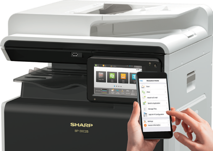 Sharp BP-30C25 A3/A4 25 ppm Colour Multifunction Printer