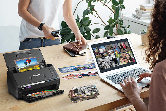 EPSON FastFoto FF-680W Scanner Wireless High-speed Photo Scanning System