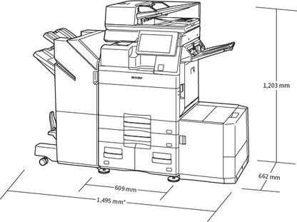 SHARP BP-70C65 65ppm Digital Full Colour Photocopier MFP